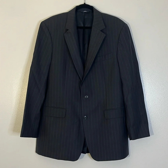 Brooks Brothers | 346 Stretch pinstripe suit jacket/blazer Men’s size 41L 41 L - Picture 1 of 10
